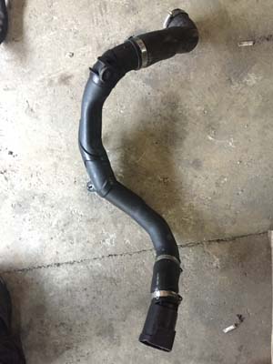 volkswagen polo 1.2 tdi cfw 2012-2014 çıkma yedek interkol hortumu